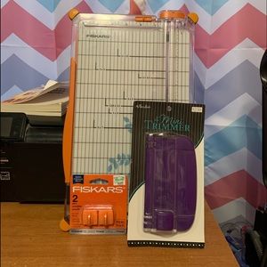 Paper Trimmer large & mini w/replacement blades